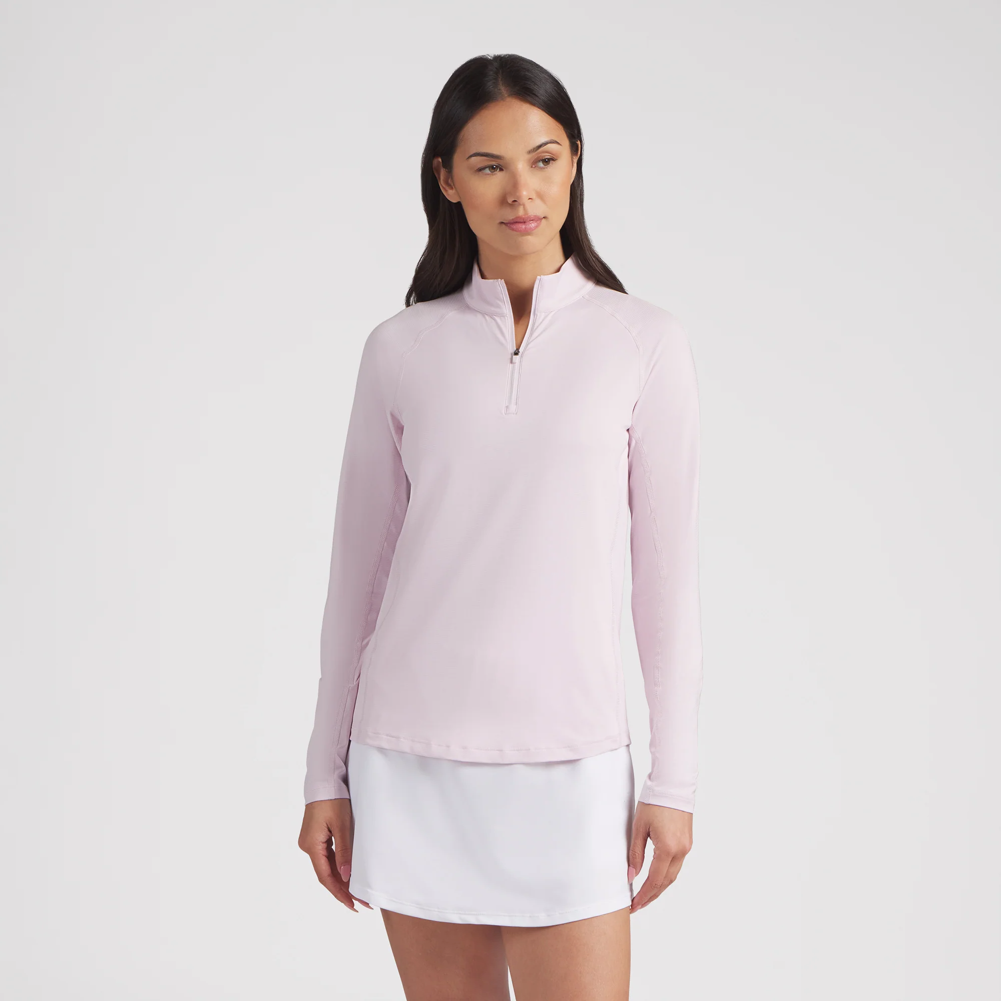Women's YouV Brrr Solid Golf 1/4 Zip - Image 92