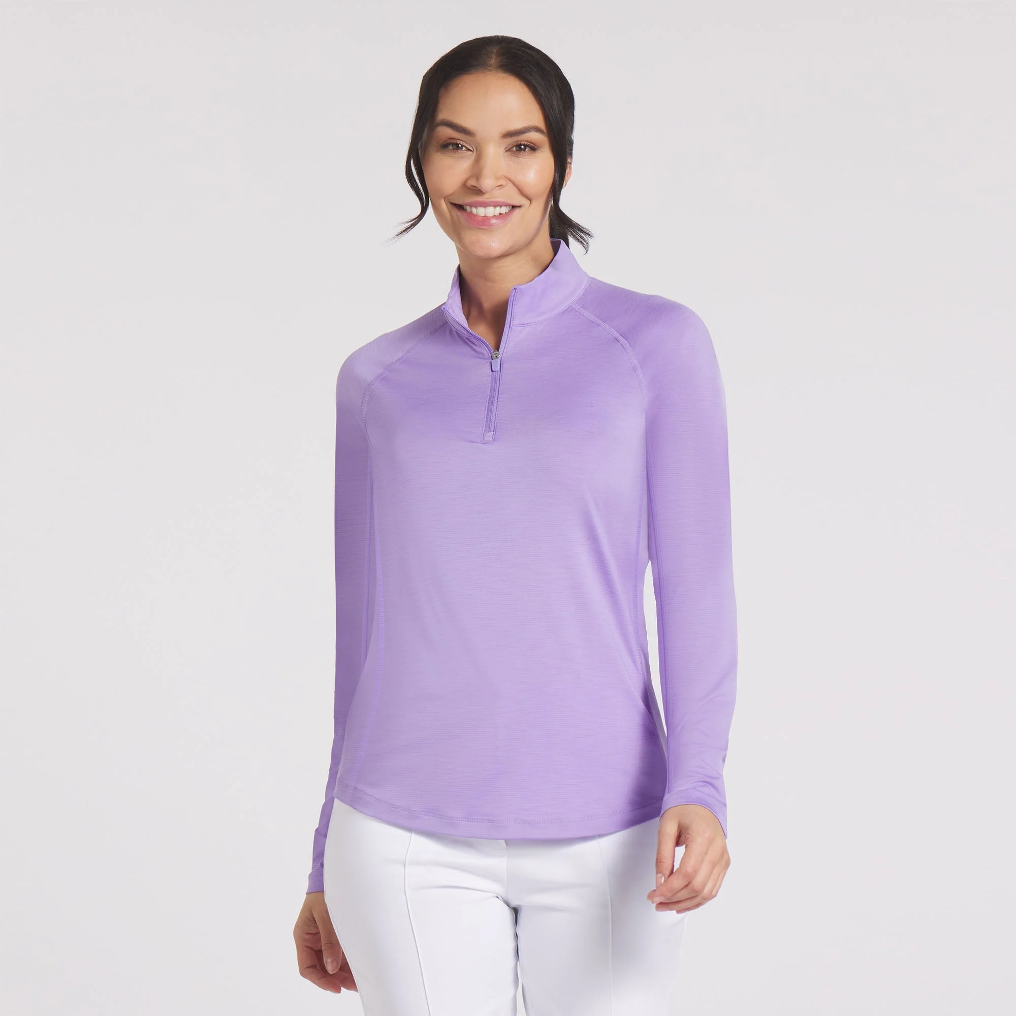 Women's YouV Solid Golf 1/4 Zip - Image 27